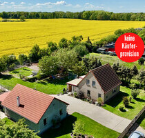 HORN IMMOBILIEN ++ Paradies für Mensch und Tier, sehr ruhige Lage - Mecklenburgischen Seenplatte - Mölln / Lüdershof