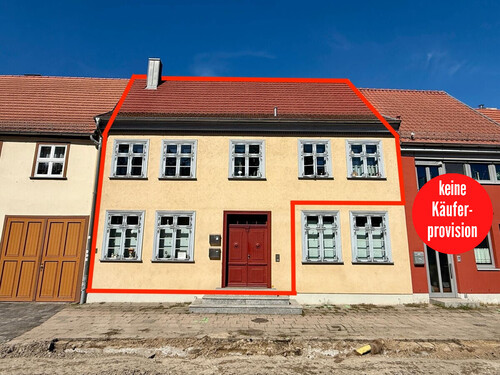 Haus im Stadtzentrum - HORN IMMOBILIEN++ Neubrandenburg, wohnen Sie im Stadtzentrum mit eigenem Garten und Dachterrasse!