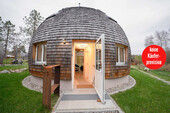 Treten Sie ein ... - HORN IMMOBILIEN ++ Wustrow Kugelhaus am See - das 'Kugellager' in hochwertiger ökologischer Bauweise