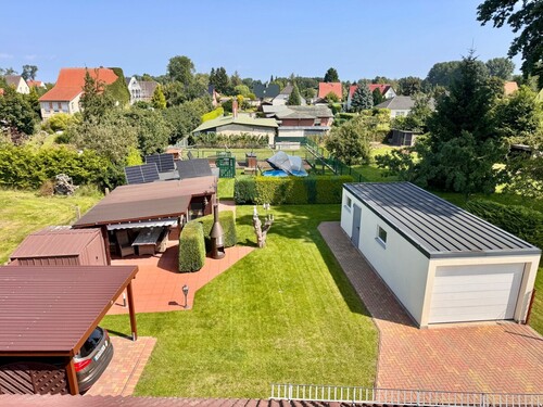 Blick auf´s Grundstück - 