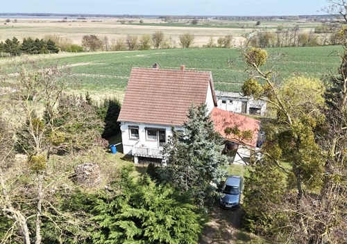 Draufsicht - 5 Zimmer Einfamilienhaus zum Kaufen in Strasburg / Gehren