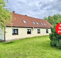 HORN IMMOBILIEN ++ Einfamilienhaus mit separater Einliegerwohnung in Brüssow