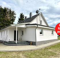 HORN IMMOBILIEN ++ schönes Einfamilienhaus mit großem Grundstück in Randlage, Jatzke bei Friedland - Friedland / Jatzke