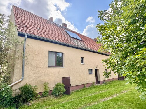 Hausansicht vom Grundstück - 7 Zimmer Einfamilienhaus in Knorrendorf / Kastorf