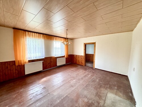 Wohnzimmer - 5 Zimmer Einfamilienhaus in Rossow