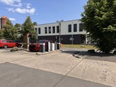 Einfahrt zum Parkplatz - Gewerbeobjekt (Büro, Produktion, Verkauf) in Pasewalk zum Kaufen