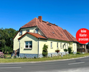 HORN IMMOBILIEN + Einfamilienhaus mit Einliegerwohnung und großem Grundstück, Matzdorf bei Strasburg - Schönhausen