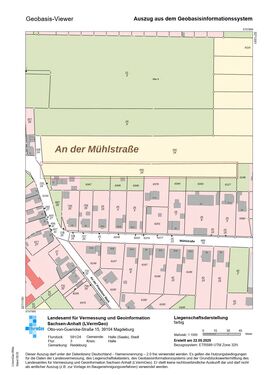 3 Liegenschaftskarte - Landwirtschaftsfläche, teilw. bebaubar für Wohnen