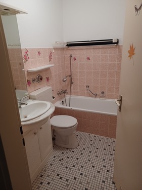 Badezimmer - 2 Zimmer Erdgeschoßwohnung in Goslar