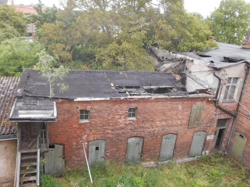 Ansicht Hinterbebauung 1 - 15 Zimmer Mehrfamilienhaus, Wohnhaus zum Kaufen in Angermünde