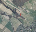 Luftbild - Ackerfläche bei Langelsheim - 6.500,00&nbsp;EUR Kaufpreis, ca.&nbsp; 2.592,00&nbsp;m&sup2;