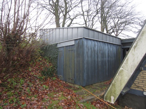 Geräteschuppen Rückseite - 