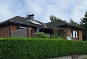 Terrassenansicht - Lichtdurchfluteter Winkel Bungalow mit Fernsicht in 23827 Garbek