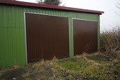 Geräteschuppen große Tore - 