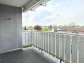 Balkon mit Markise - Freigezogene Eigentumswohnung mit Balkon und Garage in ruhiger, zentrumsnaher Lage von Datteln!