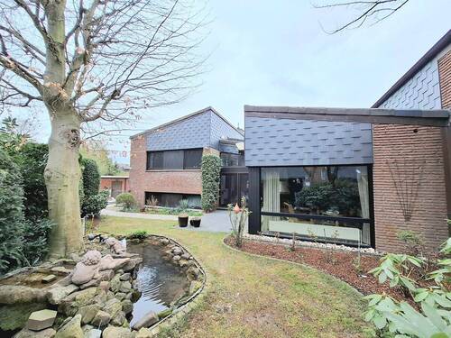 Garten u. Hausrückansicht - 5 Zimmer Einfamilienhaus zum Kaufen in Marl
