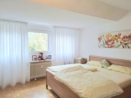 Schlafzimmer - Etagenwohnung mit 76,00 m&sup2; in Recklinghausen zur Miete