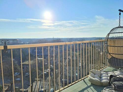 Wohnzimmer-Balkon - Über den Dächern von Marl-Sinsen! Vermietete Wohnung mit 2 Balkonen und Weitblick als Kapitalanlage!