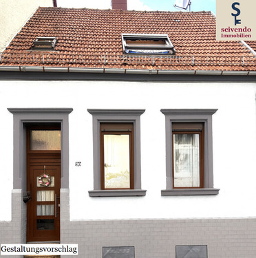 Außenansicht Gestaltungsvorschlag - 3 Zimmer Reihenmittelhaus zum Kaufen in Pirmasens