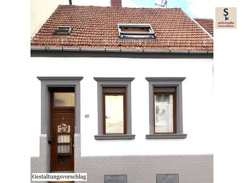 Ansicht Gestaltungsvorschlag - 3 Zimmer Reihenmittelhaus zum Kaufen in Pirmasens