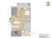 Grundriss Wohnung - 