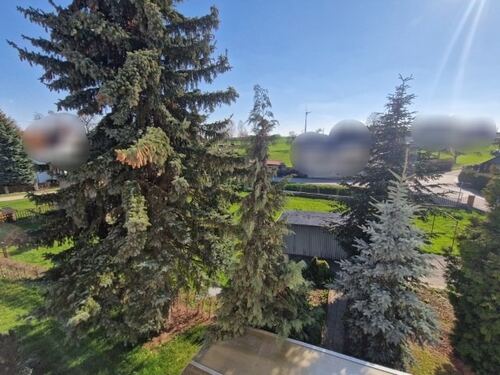 Ausblick vom Wohnzimmer - 