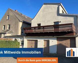 2 Wohnhäuser mit 3 Wohnungen plus 200m² Werkstatträumen bei Mittweida