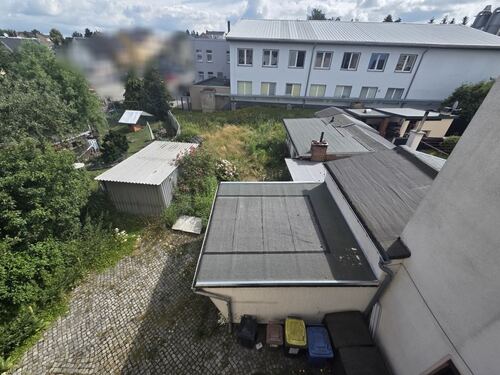 Ausblick in den Garten - 