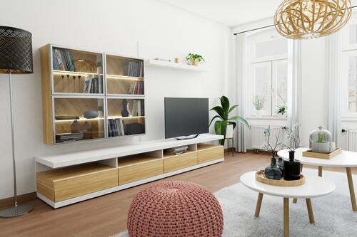 Beispiel für Einrichtung - 1 Zimmer Etagenwohnung zum Kaufen in Chemnitz