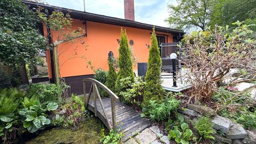 Garten mit Terrasse - 