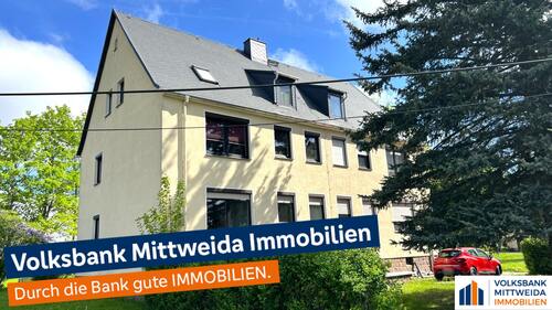 Hausansicht Straße - Günstige Kapitalanlage - Mehrfamilienhaus mit 6 WE in ruhiger Lage