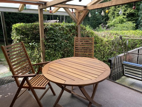 Hochsitz (überdachte Terrasse) - 
