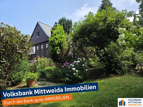 Süd-Westseite - 3 Zimmer Ferienhaus in Mittweida