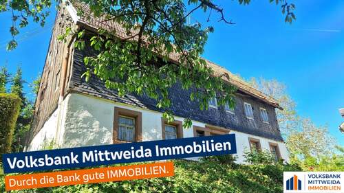 Straßenansicht - Sanierungsbedürftiges Fachwerkhaus in ruhiger Südhanglage!