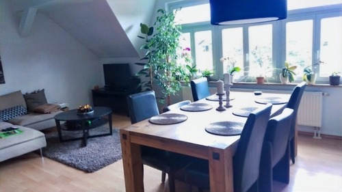 Wohnzimmer - 3 Zimmer Etagenwohnung in Chemnitz