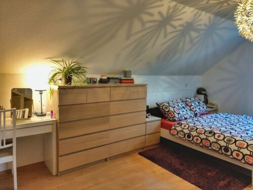 Schlafzimmer - Etagenwohnung mit 86,00 m&sup2; in Chemnitz zur Miete