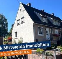 Doppelhaushälfte für die kleine Familie mit gepflegten Grundstück - Geringswalde