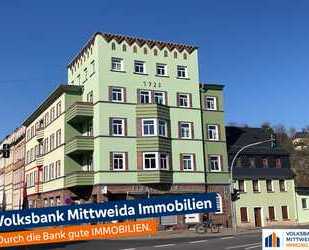 3-Raum Wohnung mit Balkon und neuer Einbauküche -WG geeignet - Mittweida