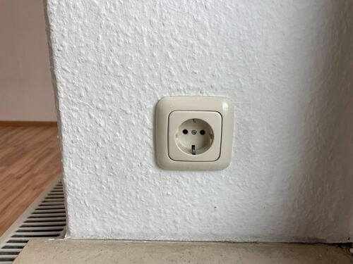 Detail Steckdose für Weihnachtsbeleuchtung - 