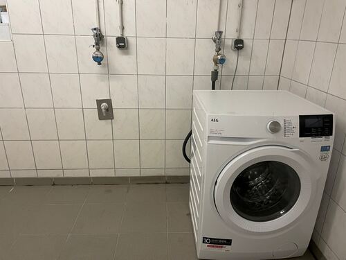 Platz für die Waschmaschine - 