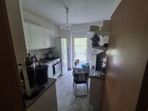 Küche mit Balkon - 