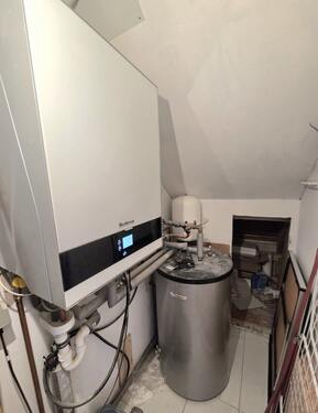 Gaszentralheizung mit WW-Aufbereitung - 