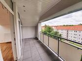 überdachte Loggia mit Einbauspots - 