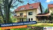 Hausansicht - Zweifamilienhaus in Altmittweida – Ruhiges Wohnen mit großem Gartenparadies