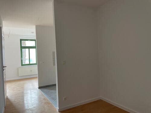 Schlafnische mit Blick zum Wohnzimmer - 