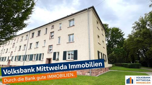 Hausansicht - 3-Zimmer Eigentumswohnung für Kapitalanleger oder Eigennutzer in Rochlitz