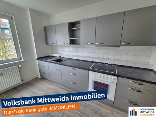 Einbauküche - Attraktive 3-Zimmer-Wohnung mit Einbauküche und Loggia in Chemnitz-Hilbersdorf!