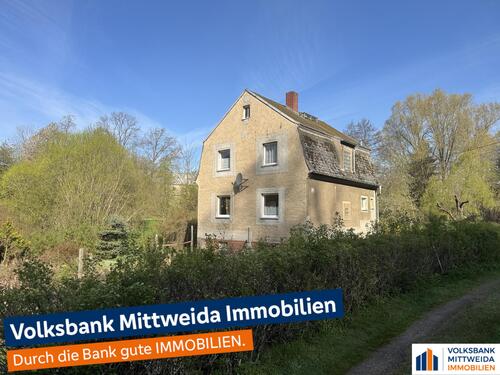 Hausansicht - 4 Zimmer Einfamilienhaus in Hainichen