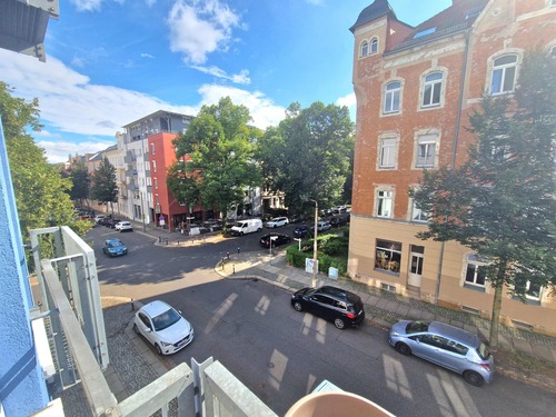 Ausblick - 1 Zimmer Etagenwohnung in Chemnitz