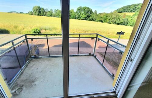 Balkon - 1 Zimmer Etagenwohnung in Hartenstein